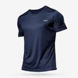 Camisas de corrida masculina roupas esportivas, camisetas de compressão de secagem rápida