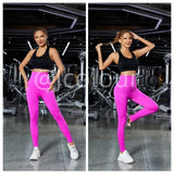 Calça feminina de academia Tipo legging