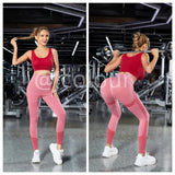 Calça feminina de academia Tipo legging