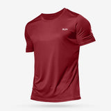 Camisas de corrida masculina roupas esportivas, camisetas de compressão de secagem rápida