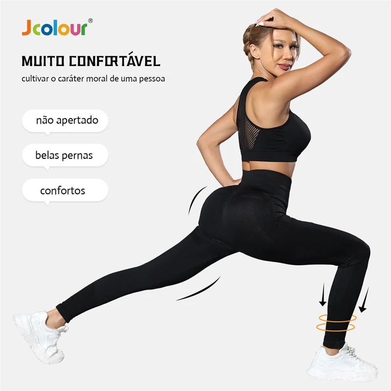 Calça feminina de academia Tipo legging